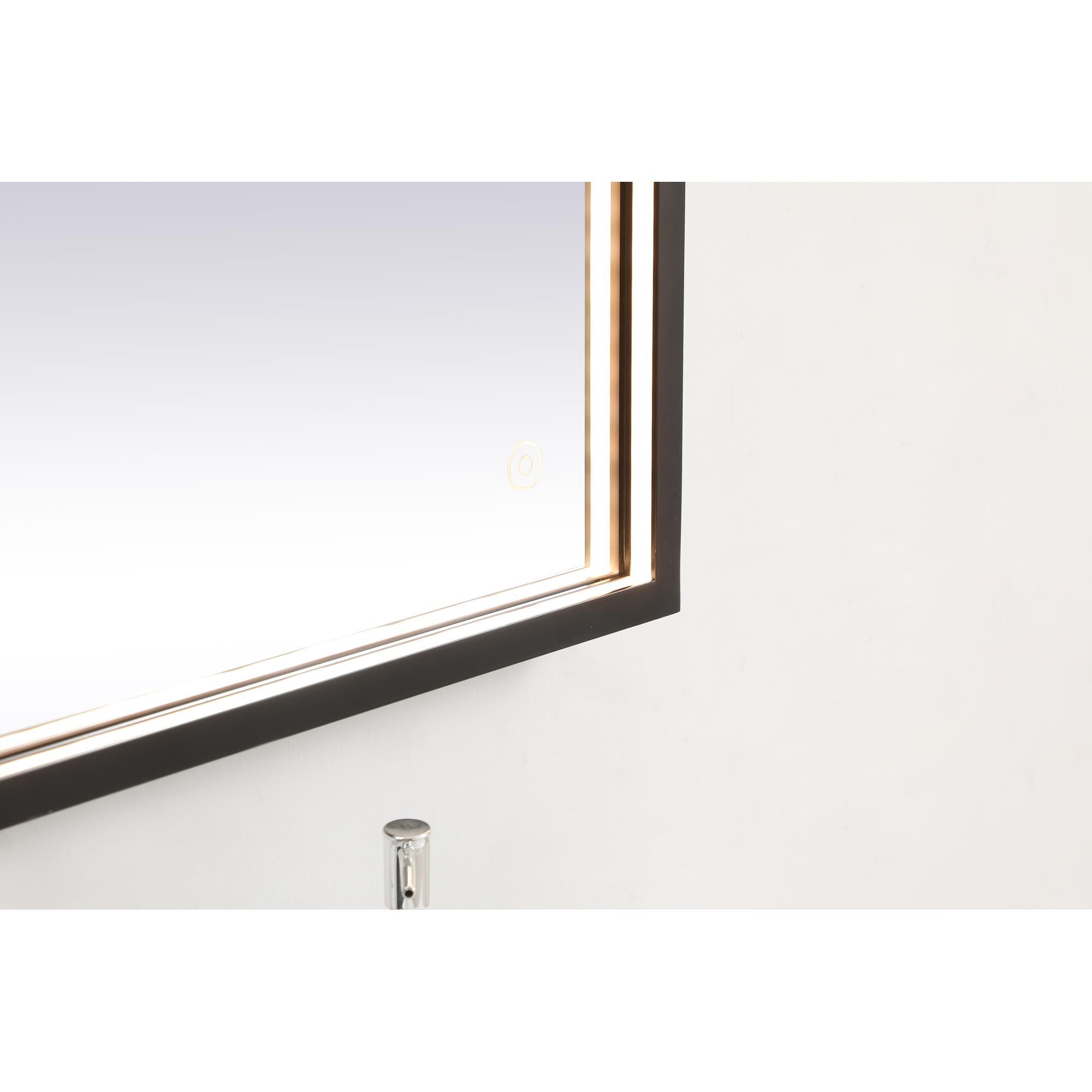 Pier LED Lighted Mirror by Elegant Decor