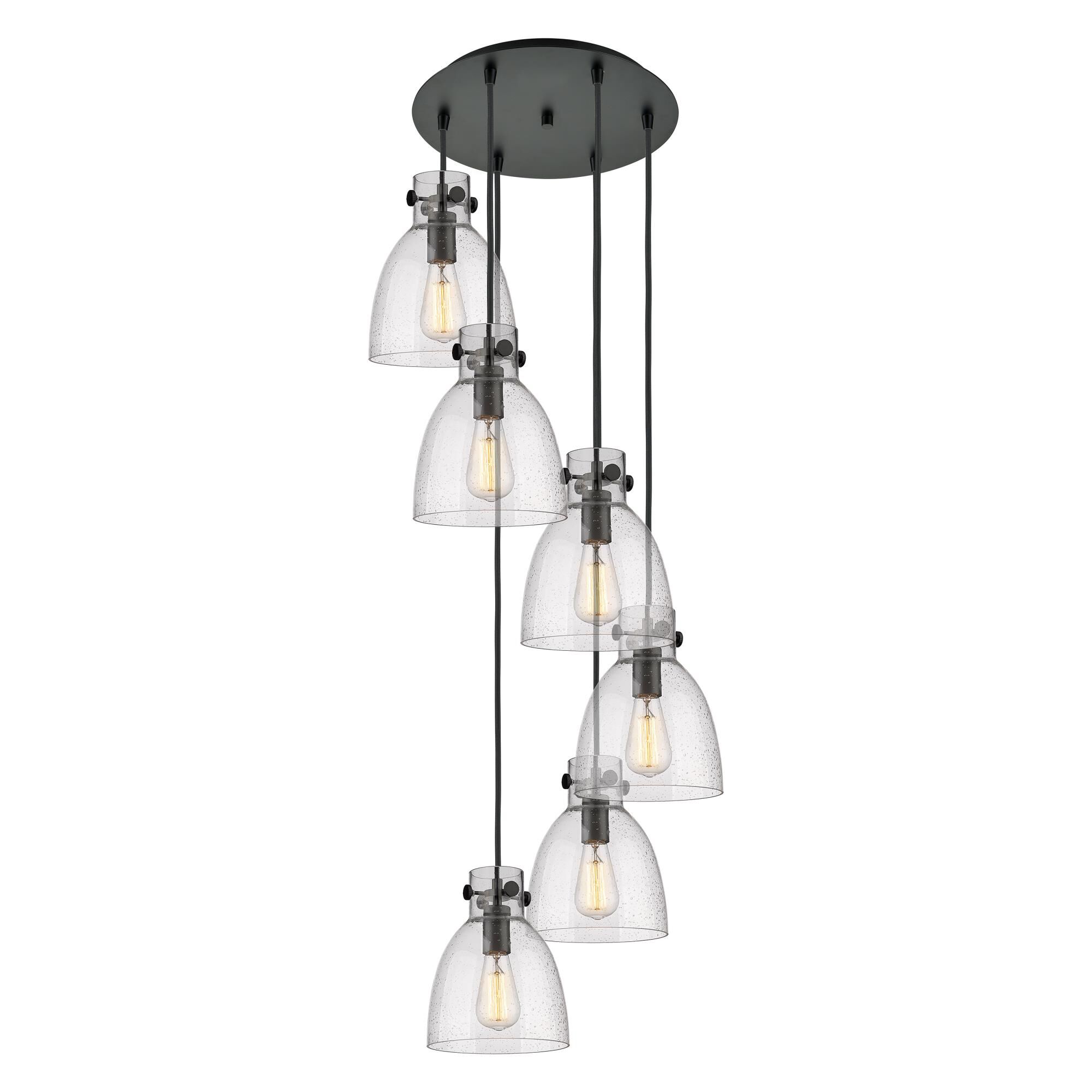 Bruno Marashlian Newton Bell 18 Inch 6 Light Multi Light Pendant by Innovations Lighting