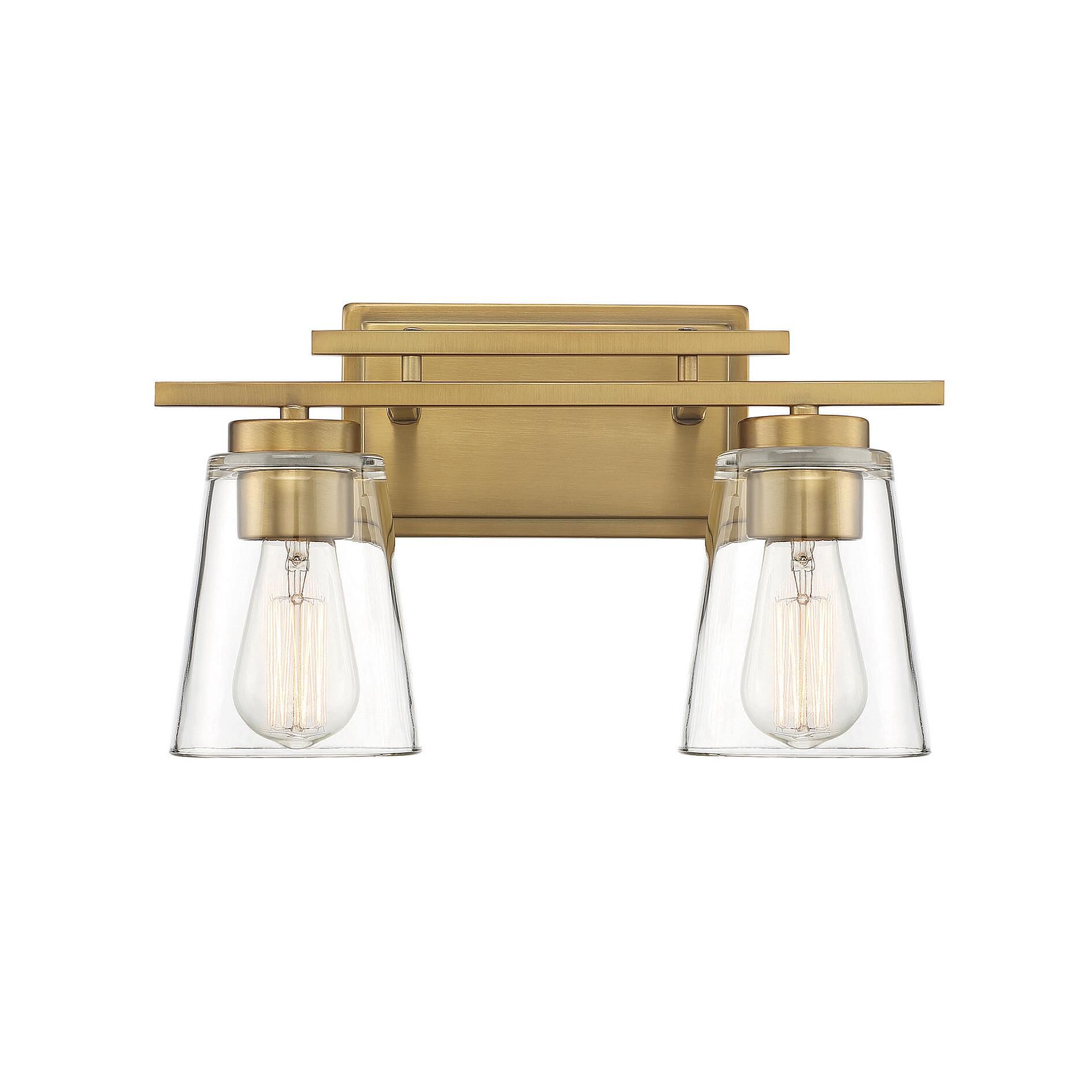 Calhoun 14 Inch 2 Light Bath Vanity Light by Savoy House