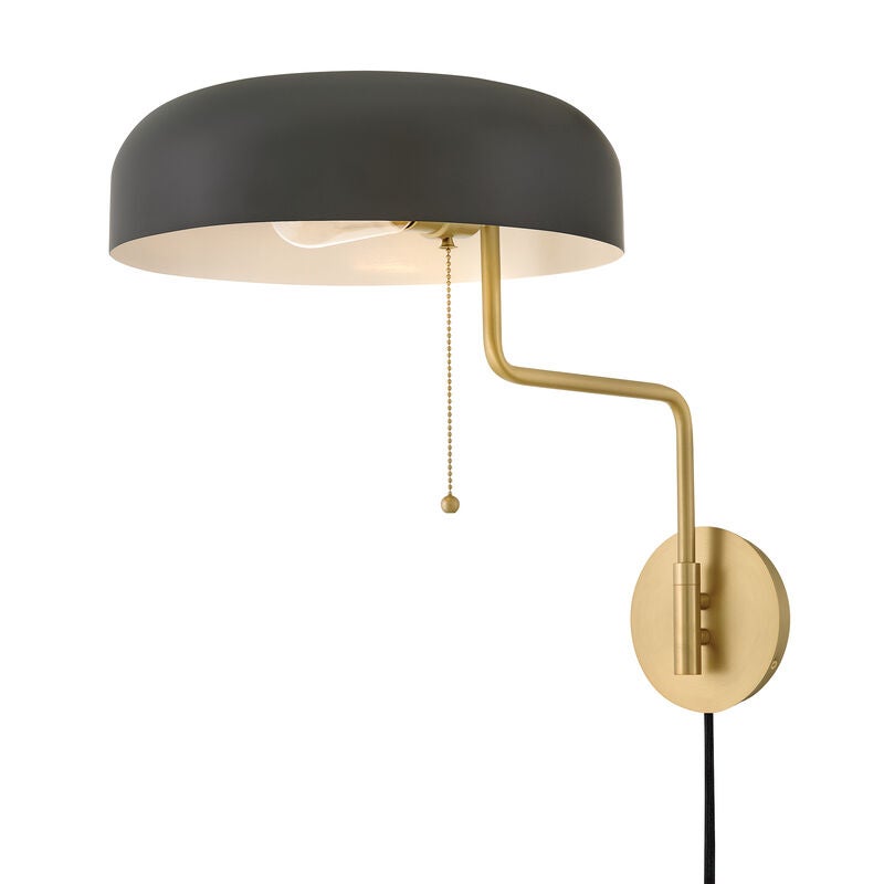 Ledger Large Wall Swing Lamp by Lark
