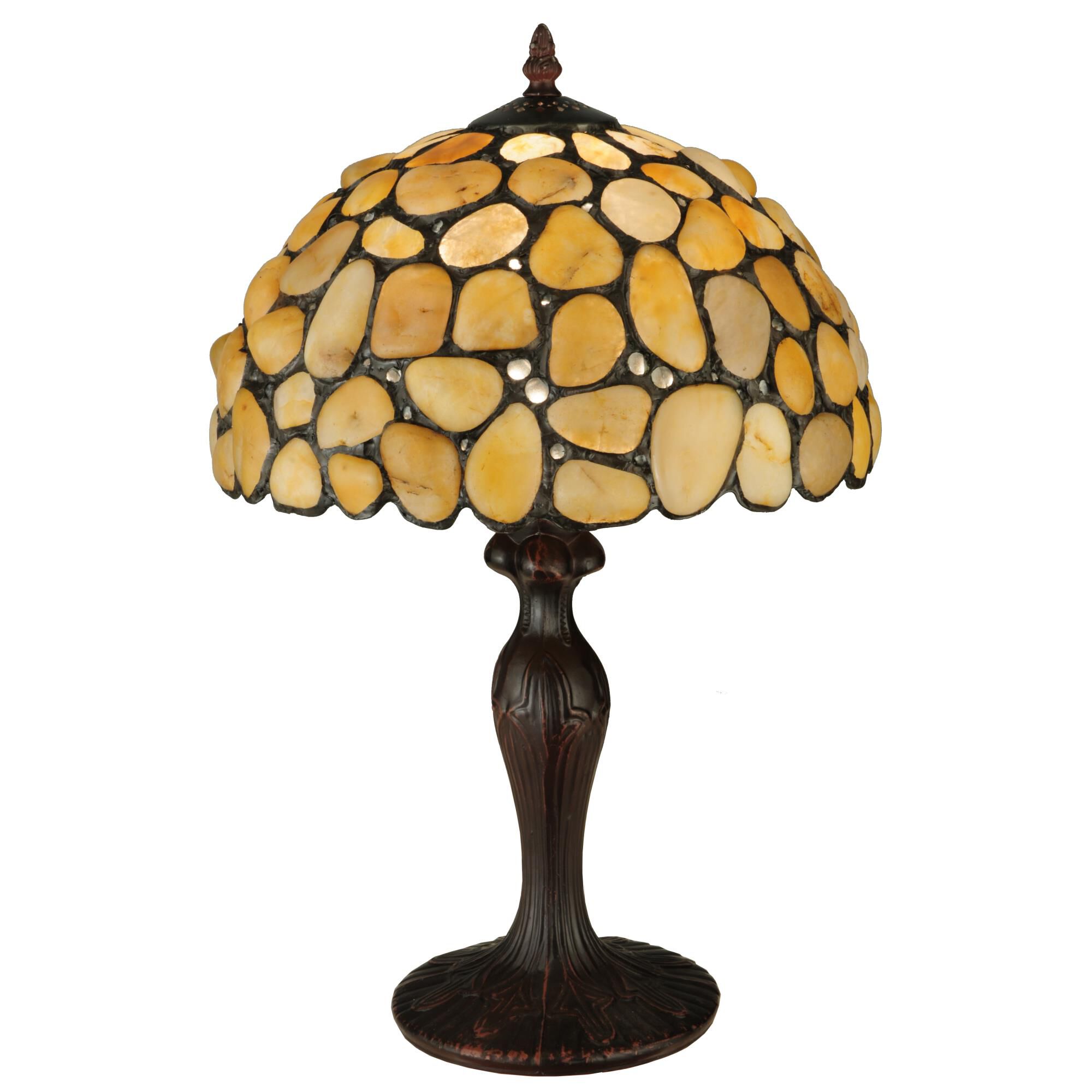 Agata 19 Inch Table Lamp by Meyda Lighting