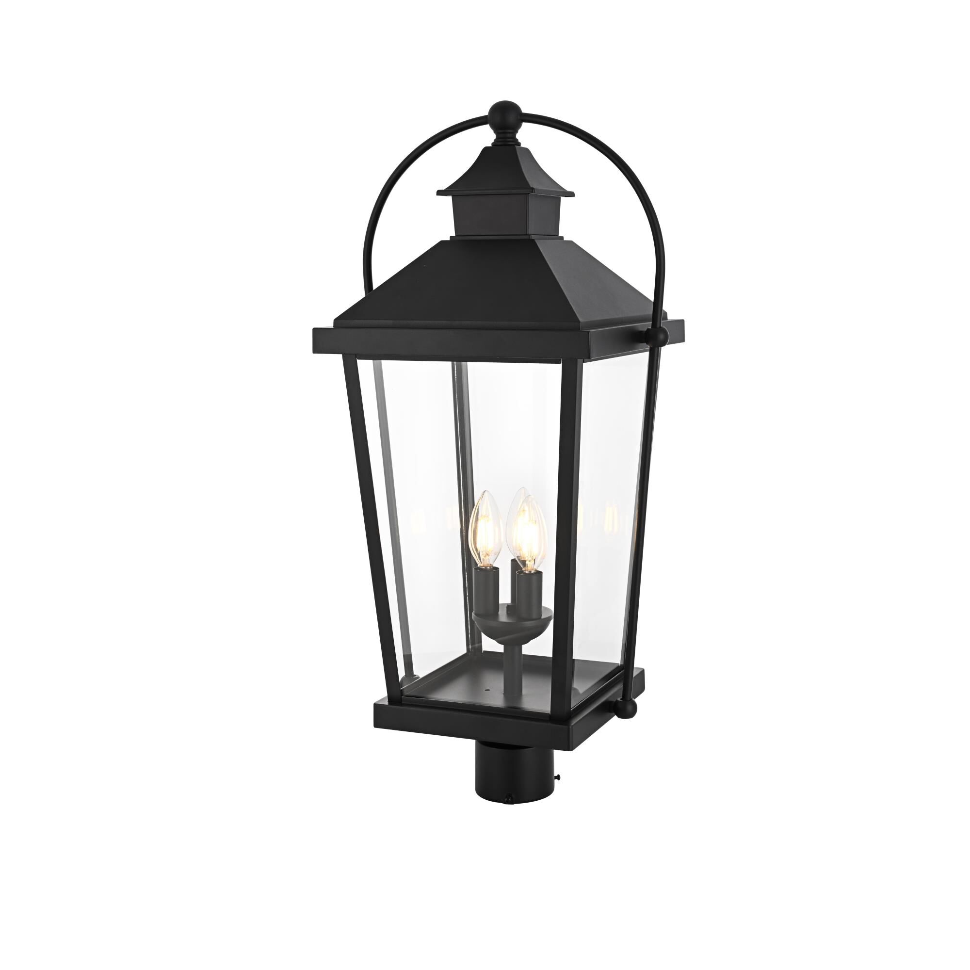 Luz 27 Inch Outdoor Post Lamp by Elegant Lighting