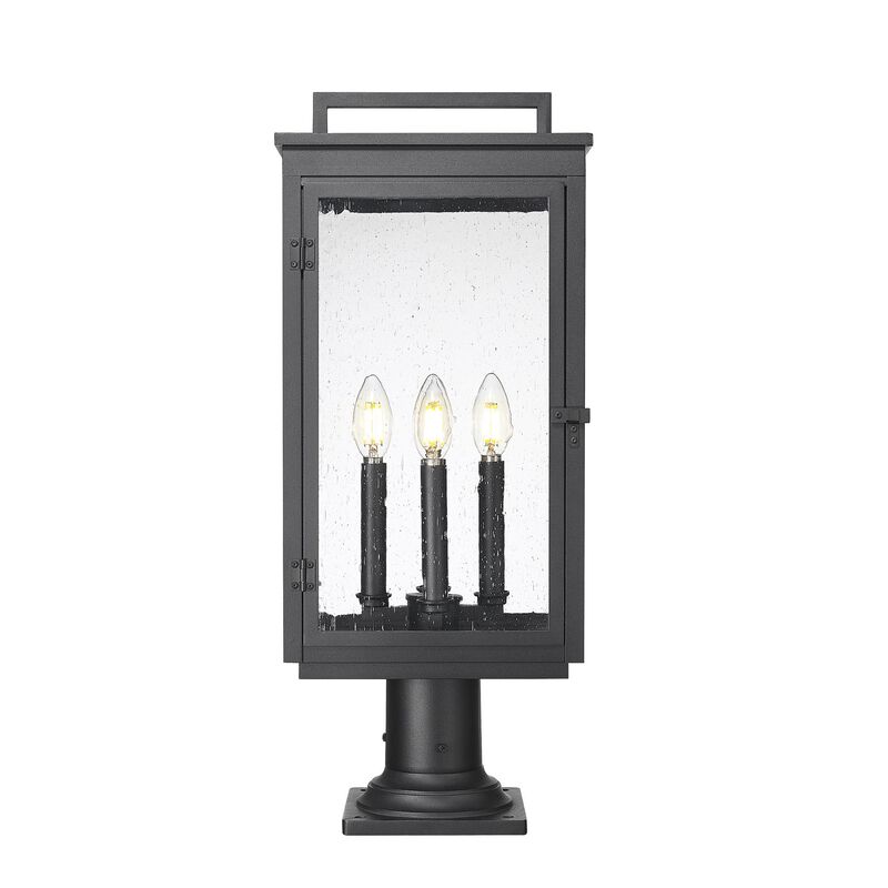 Hartwell 25 Inch Outdoor Pier Lamp by Z Lite