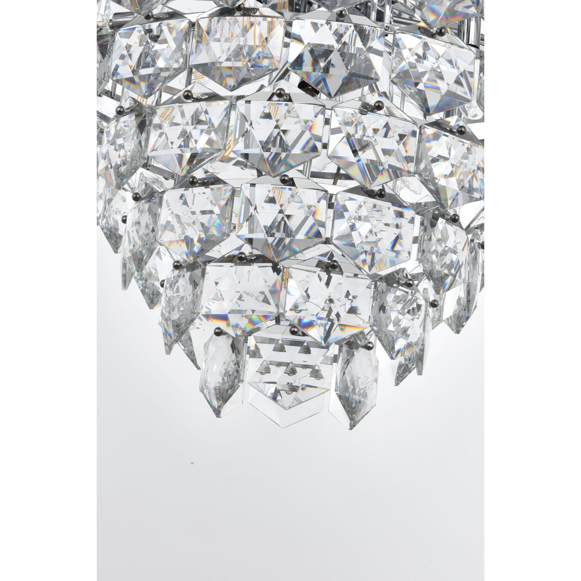 Adaline 36 Inch Chandelier by Elegant Lighting