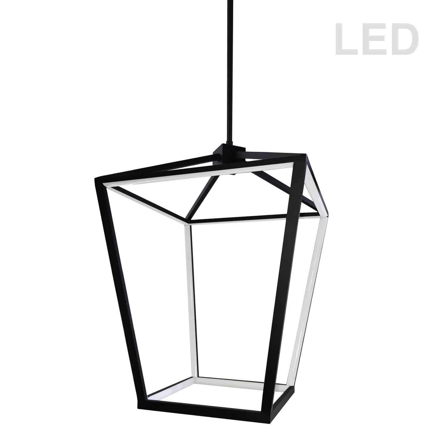 Cage 13 Inch LED Large Pendant by Dainolite