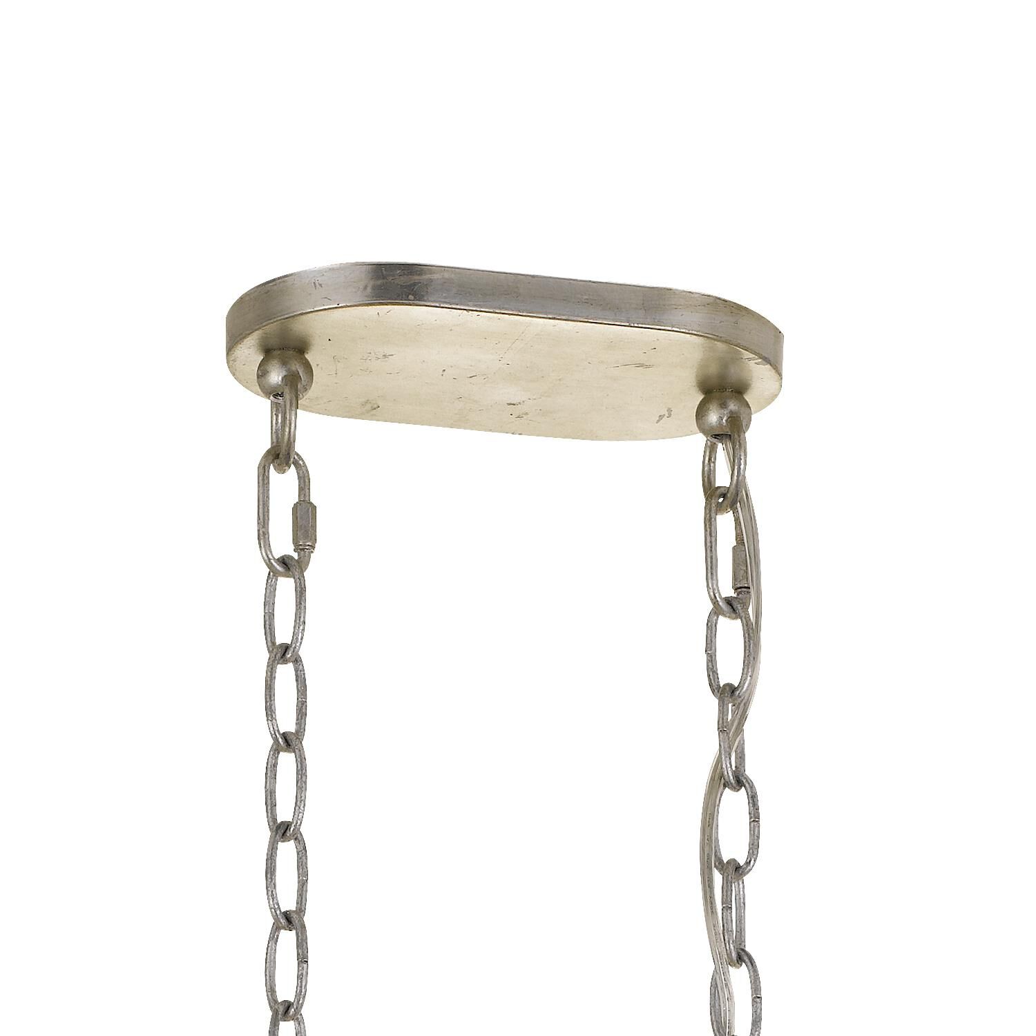 Shown in Antique Silver finish