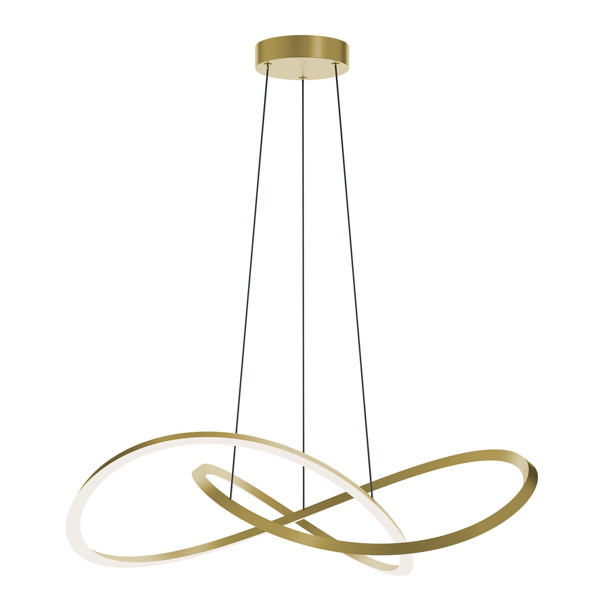 Shown in Light Antique Brass finish and White Acrylic Diffuser glass