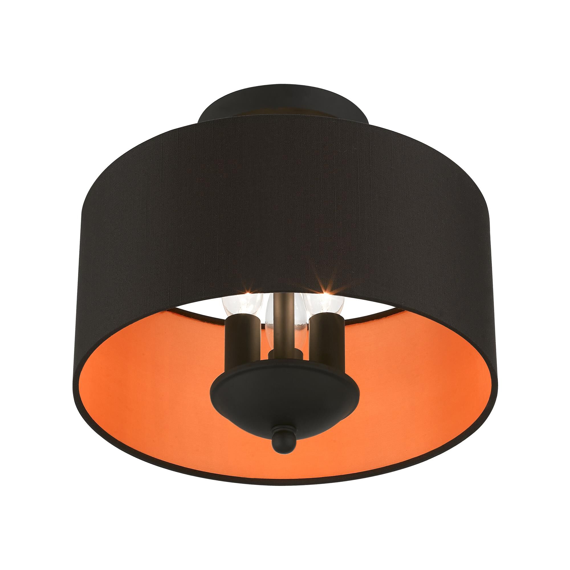 Bradhurst 3 Light Semi Flush Mount by Livex Lighting