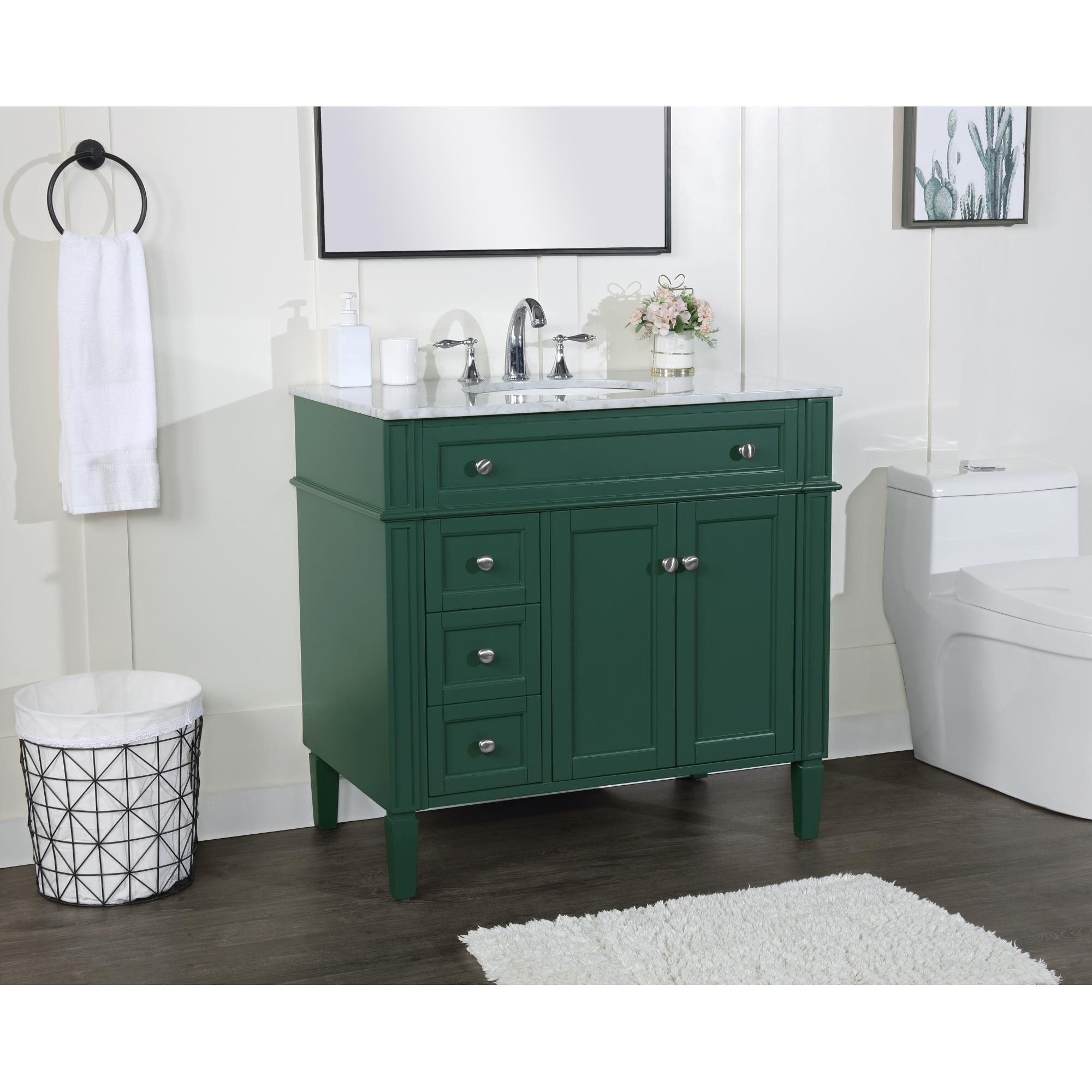 Shown in Green finish