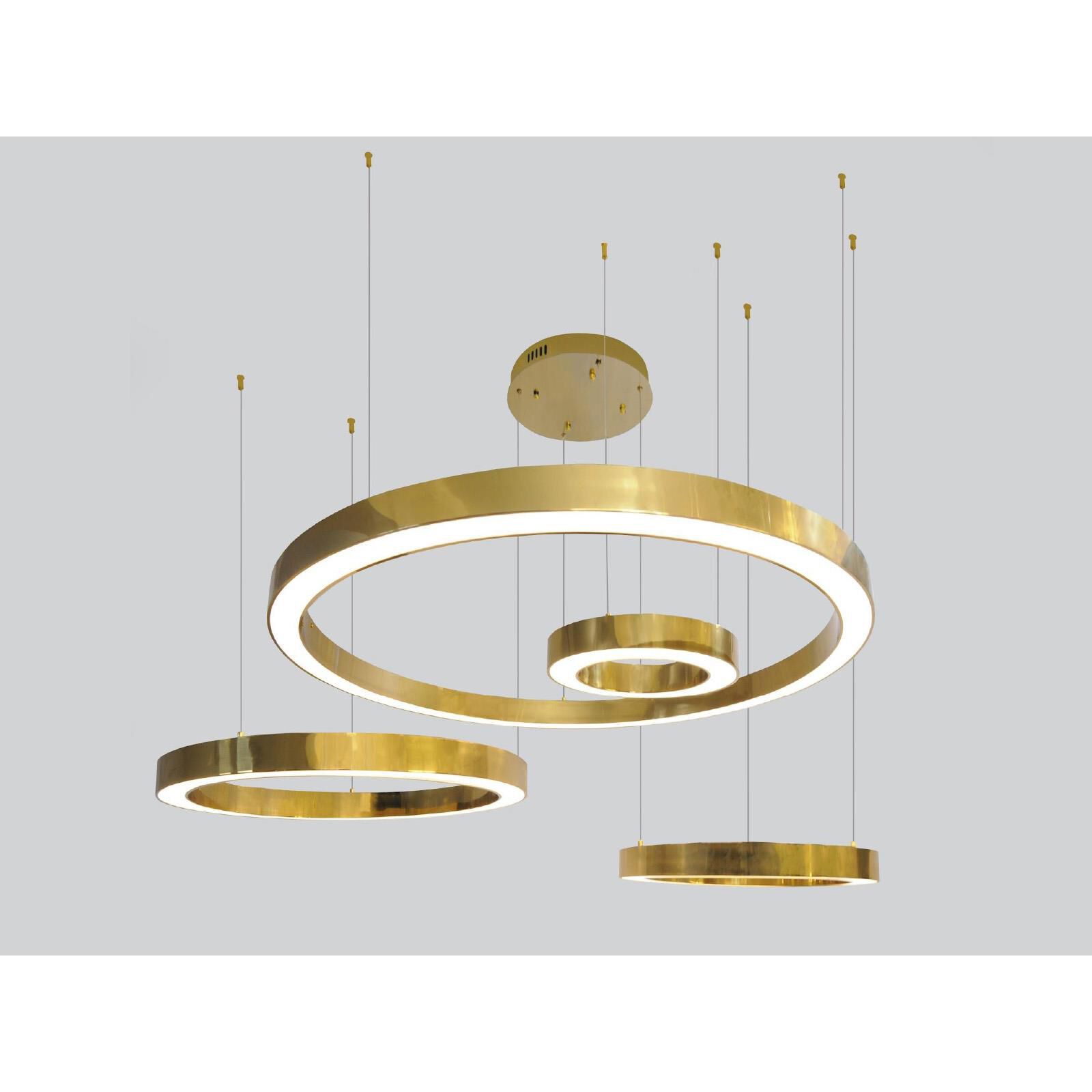 Aria 64 Inch 4 Light LED Chandelier by Avenue Lighting