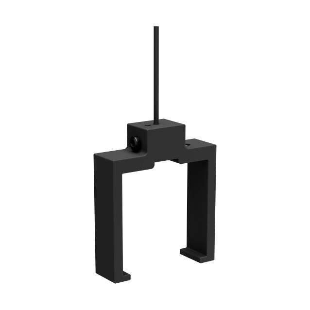 Shown in Nightshade Black finish and Aluminum shade