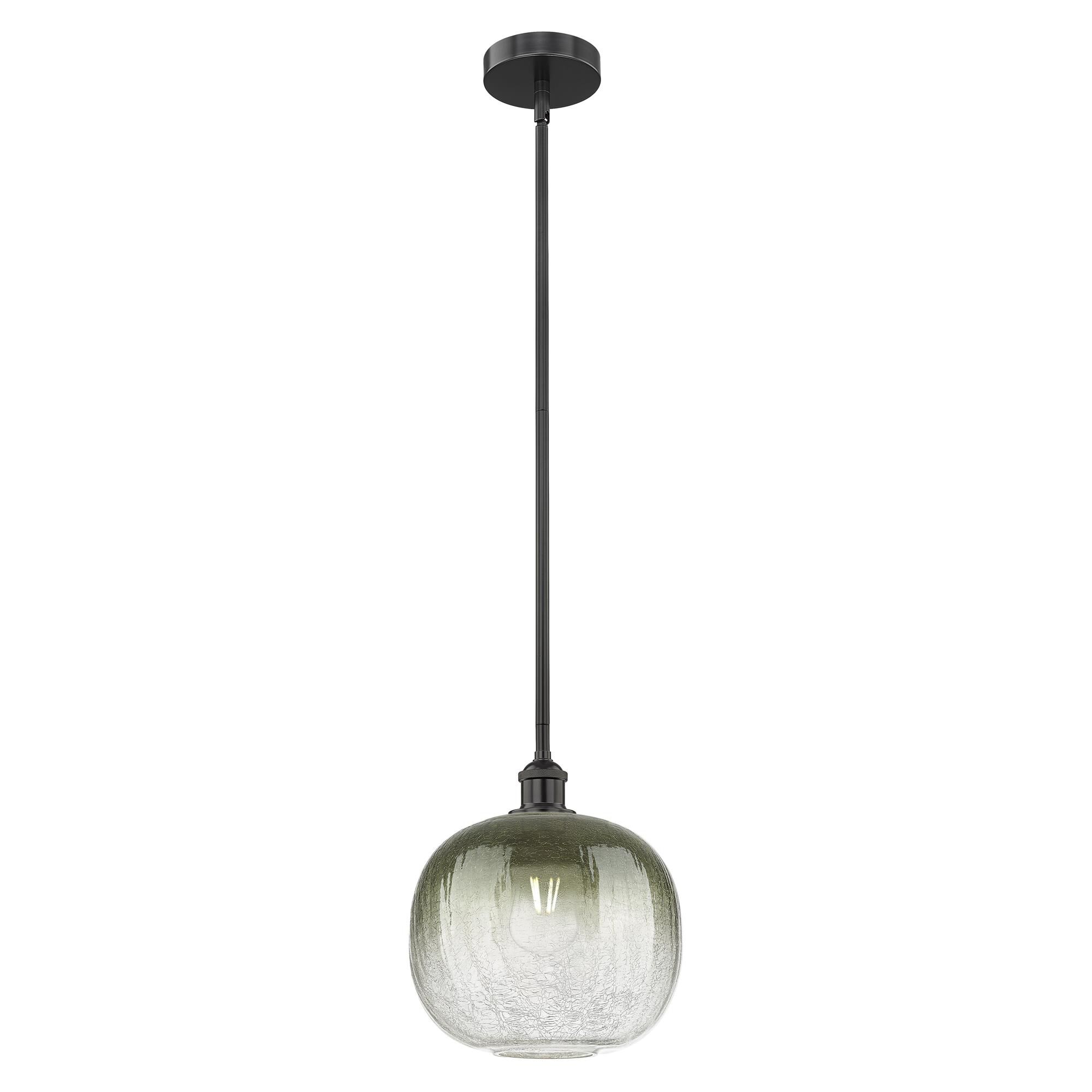 Shown in Matte Black finish and Slate glass