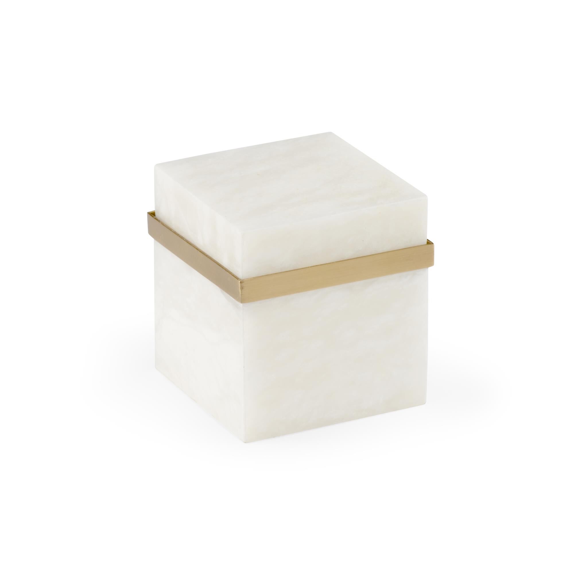 Marble Jewel Box - Square Accent Box by Chelsea House