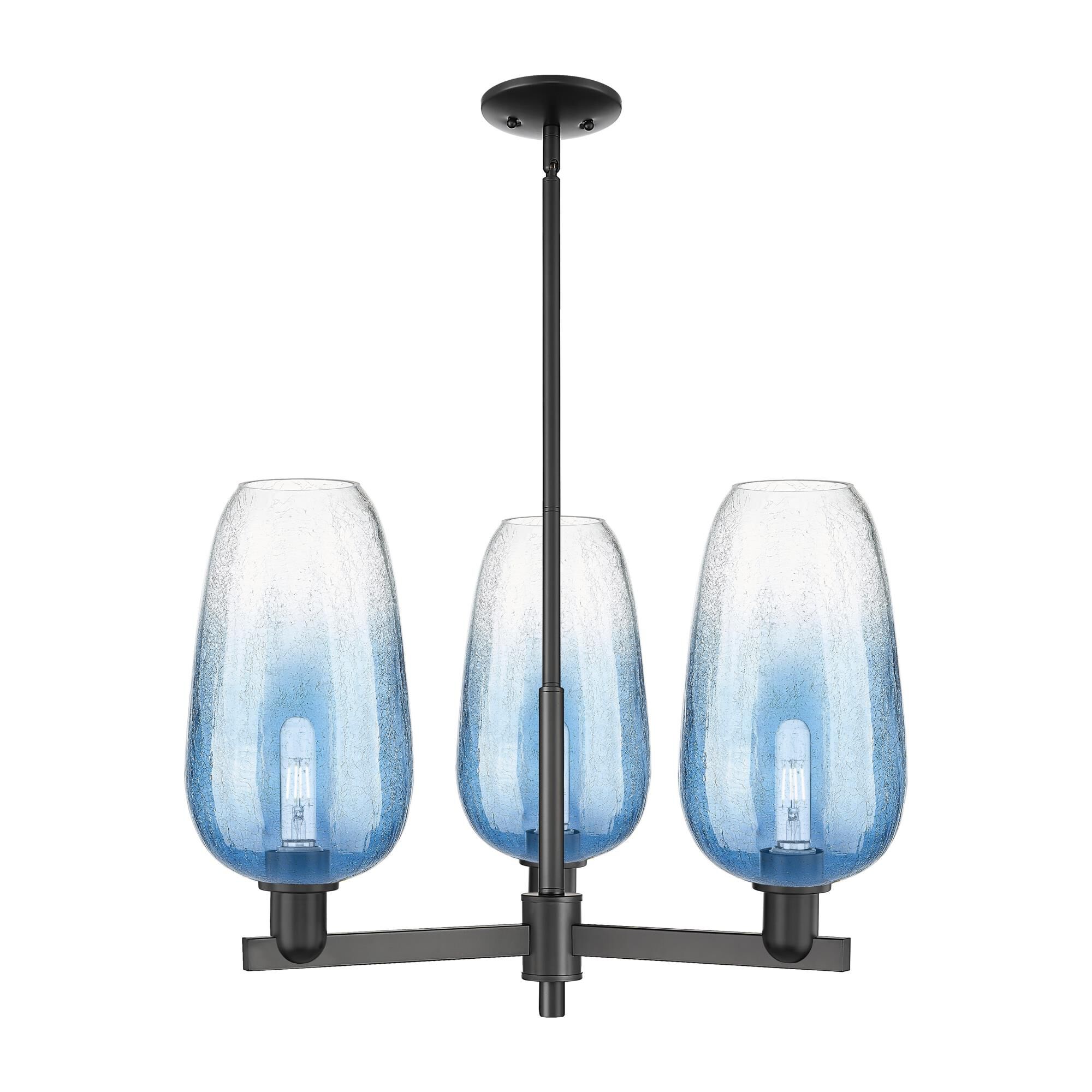 Bruno Marashlian Brookhaven Flute 18 Inch Mini Chandelier by Innovations Lighting