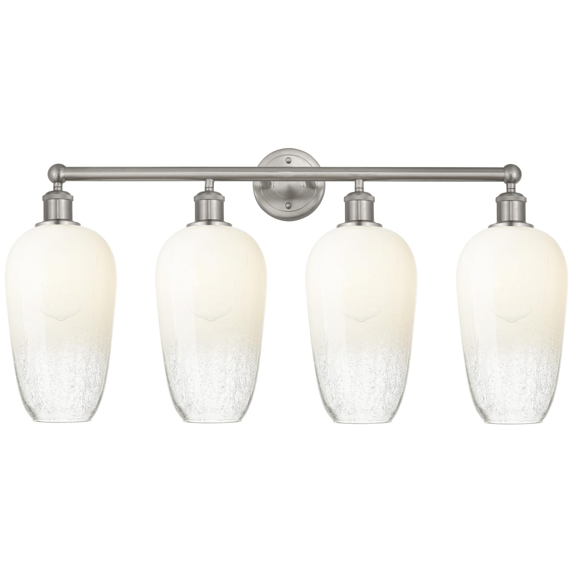 Shown in Brushed Satin Nickel finish and Opal glass