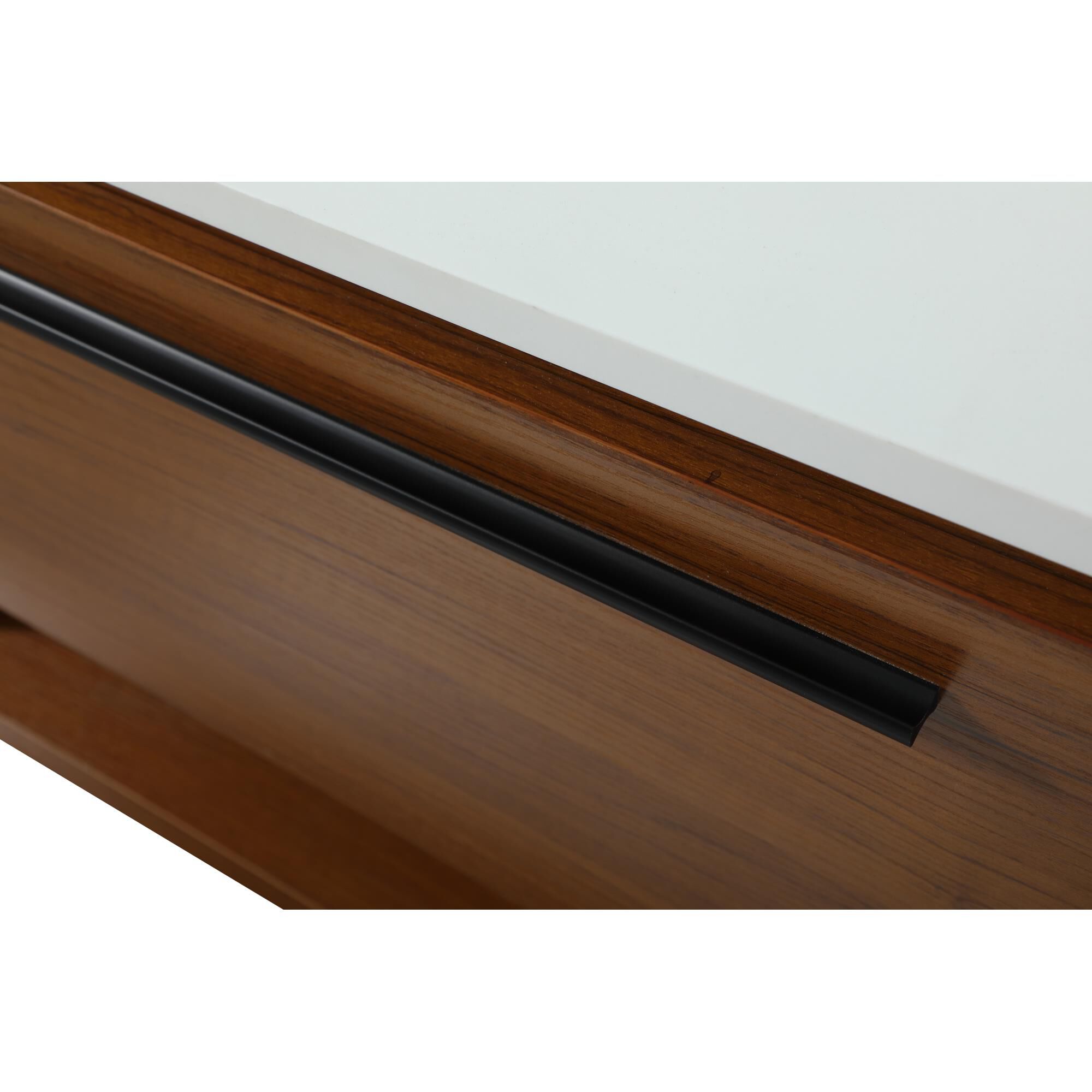 Shown in Teak finish