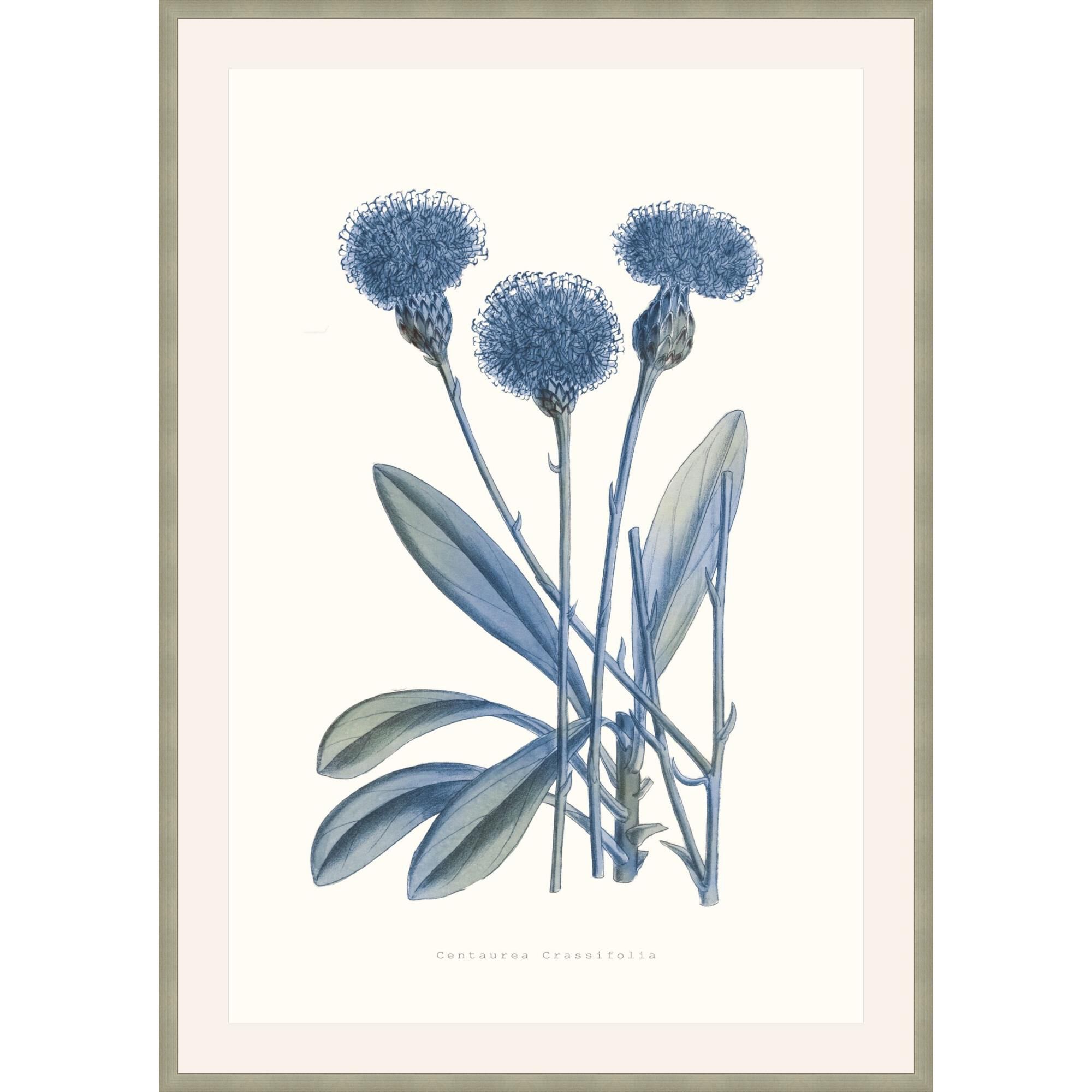 Studio L57 Nouvelle Bouquet Blue Print by LEVEL57