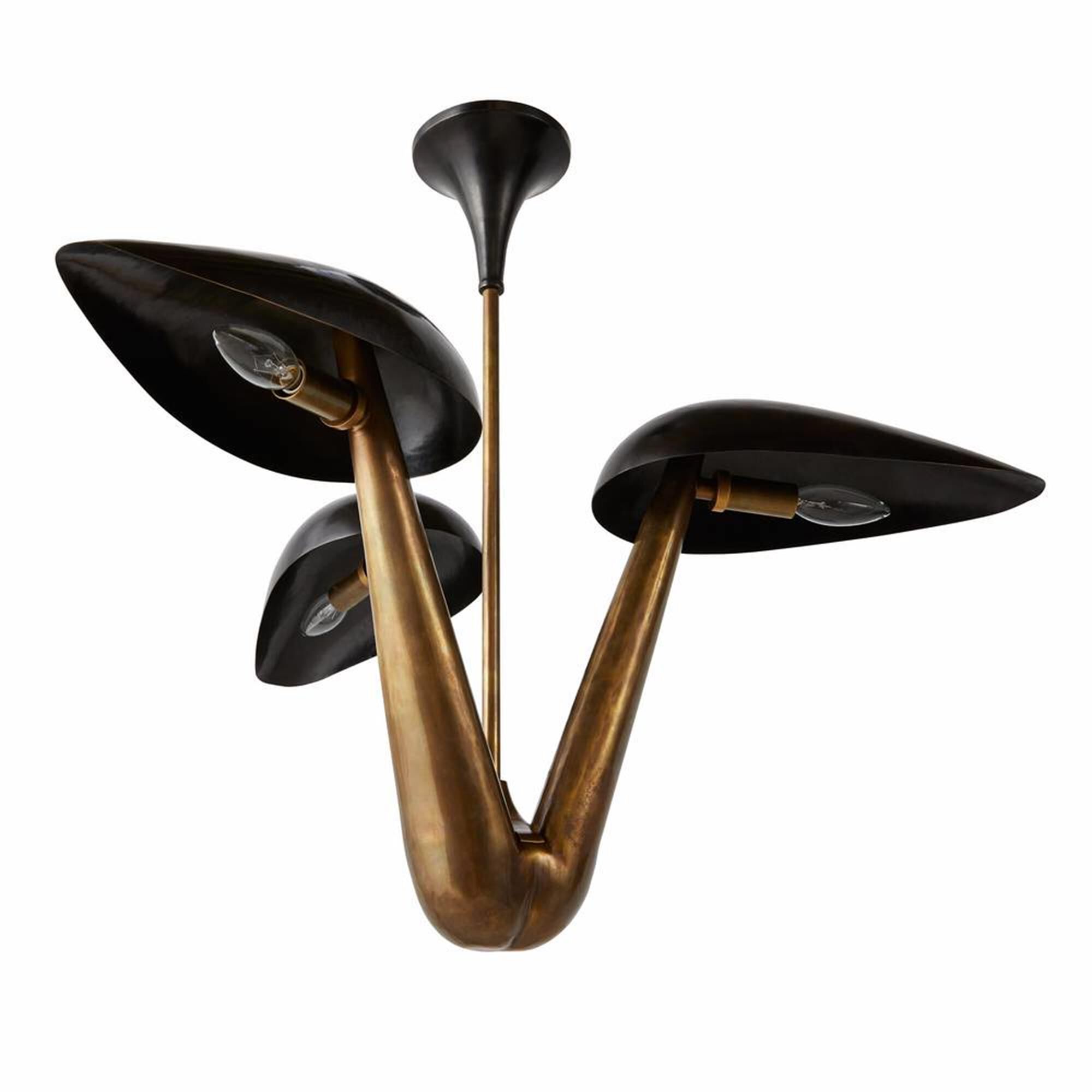 Shown in Blackened Iron finish