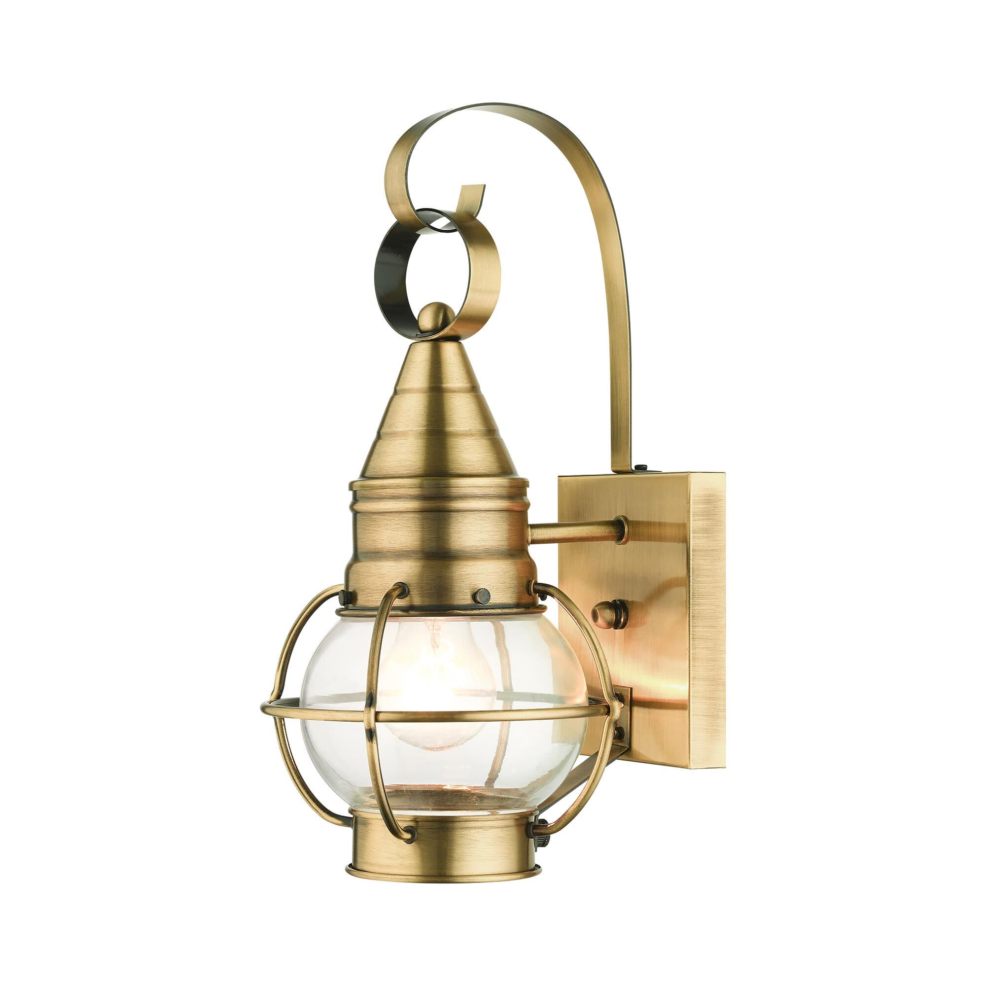 Livex Lighting Newburyport 13 Inch Tall Outdoor Wall Light