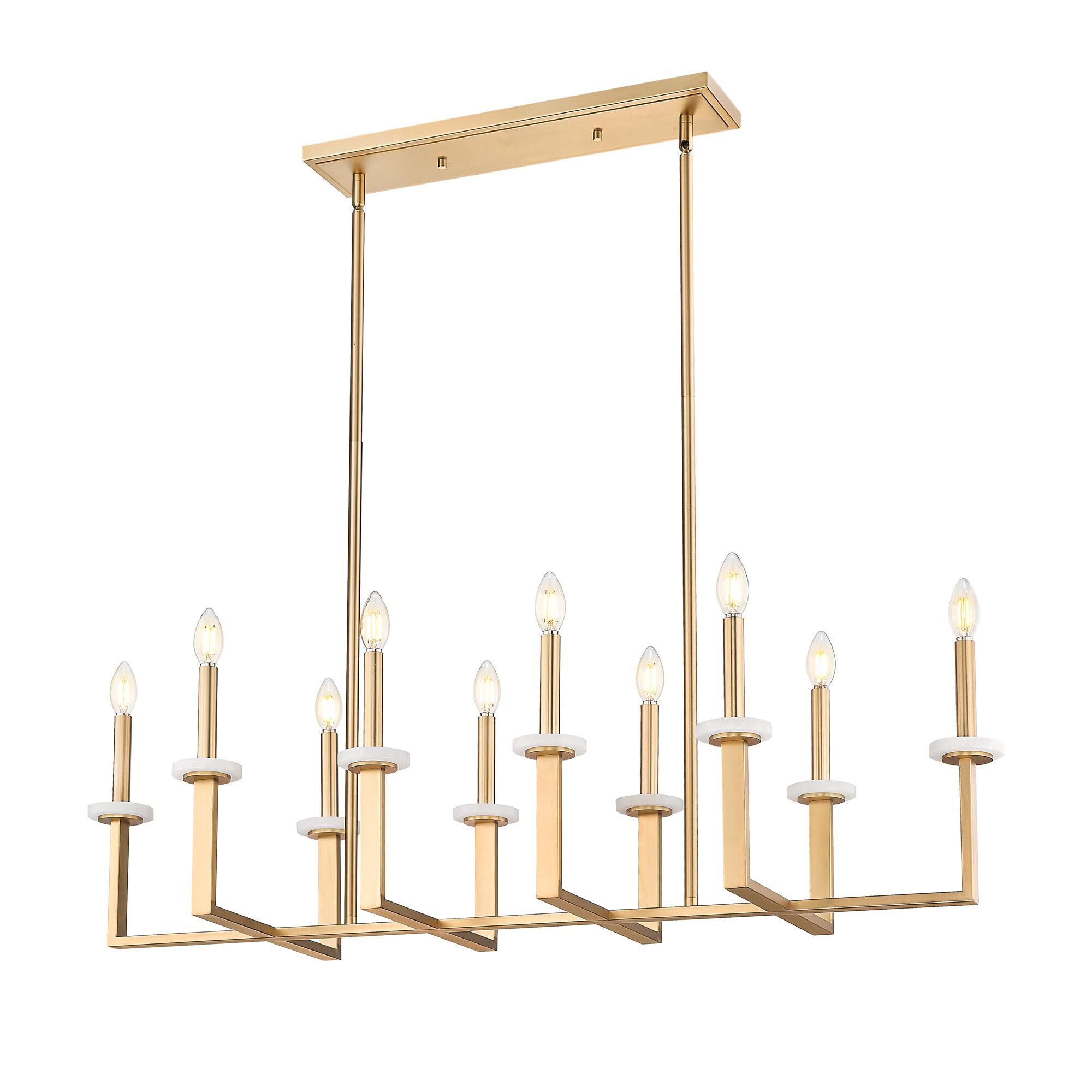 Shown in Modern Gold finish