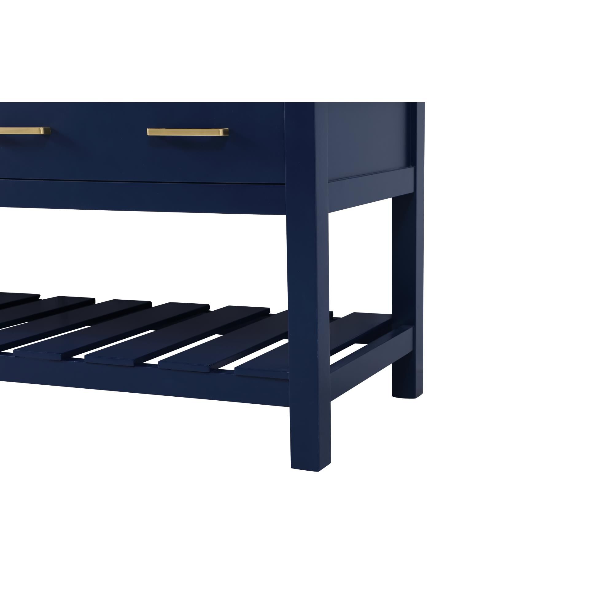 Shown in Blue finish