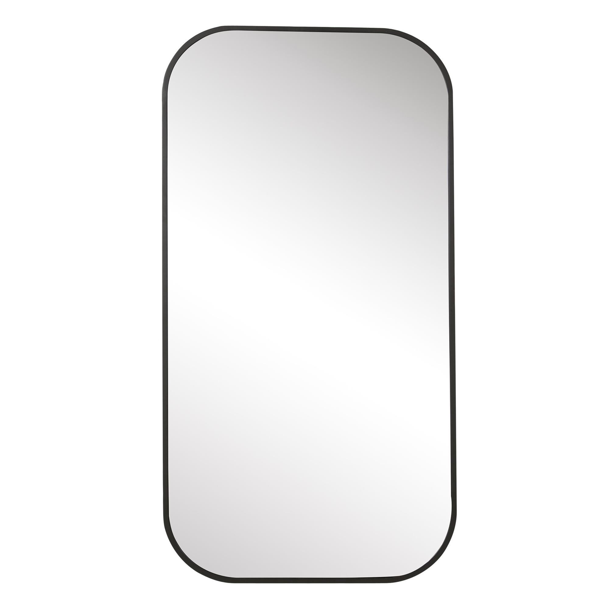 Shown in Simple Yet Stylish, This Mirror Features A Classic Dark Bronze Frame With A Sleek, Contemporary Feel finish