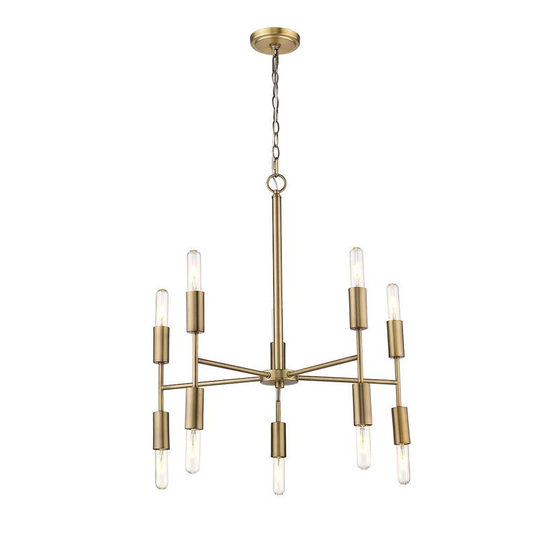 Perret 26 Inch 10 Light Chandelier by Trend Lighting