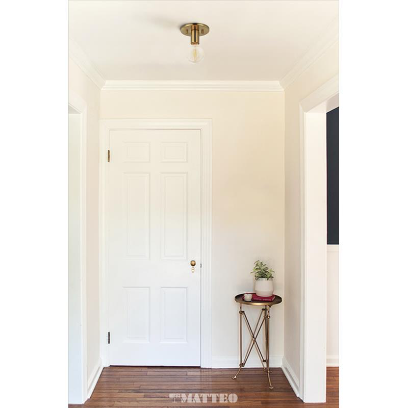 Shown in Aged Gold Brass finish