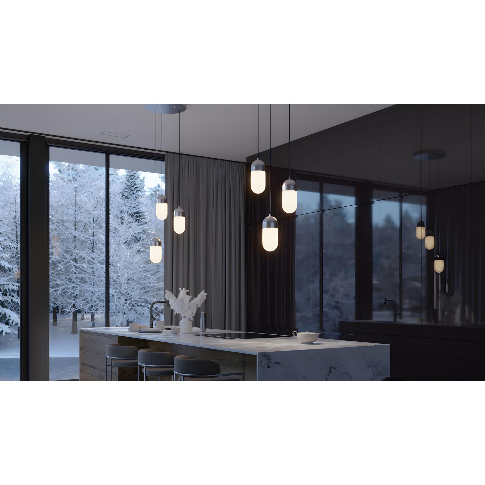 Irvine 18 Inch Multi Light Pendant by AFX Lighting