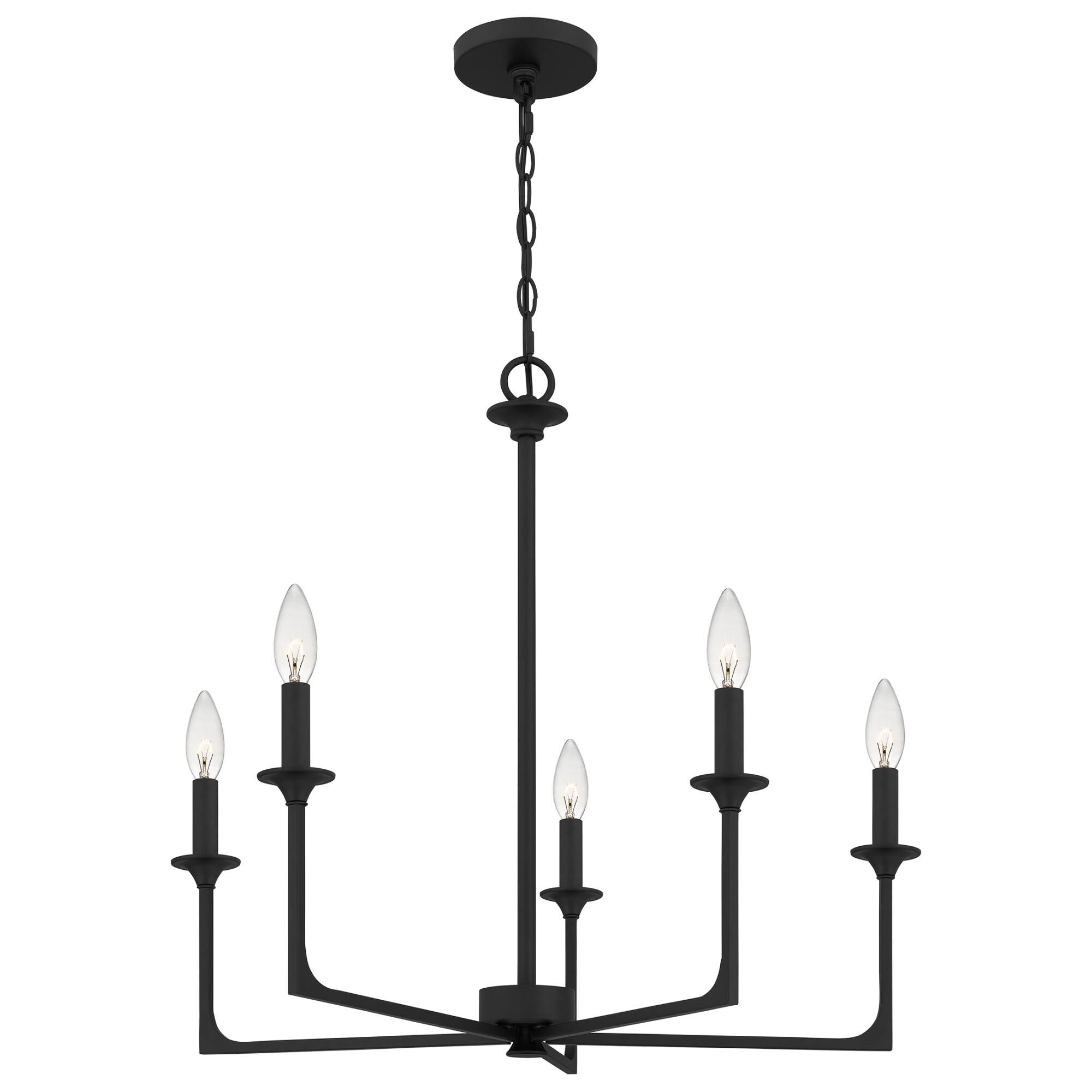Prescott 26 Inch 5 Light Chandelier by Quoizel