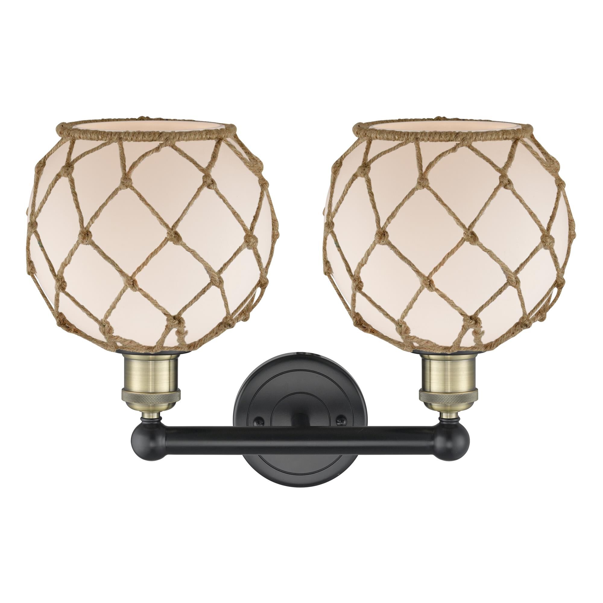 Bruno Marashlian Farmhouse Rope 17 Inch Bath Vanity Light by Innovations Lighting