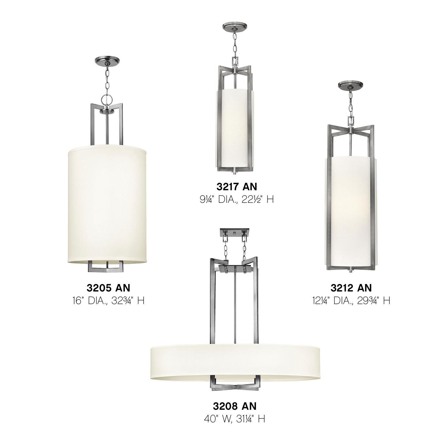 Hampton 40 Inch Large Pendant by Hinkley Lighting