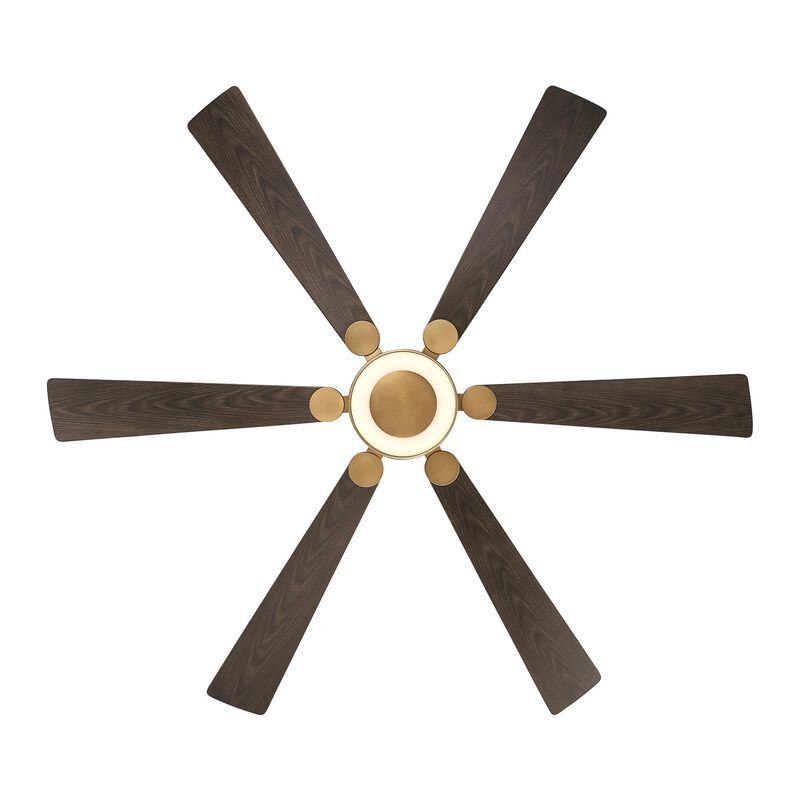 Brenix 60 Inch Ceiling Fan with Light Kit by Minka Aire