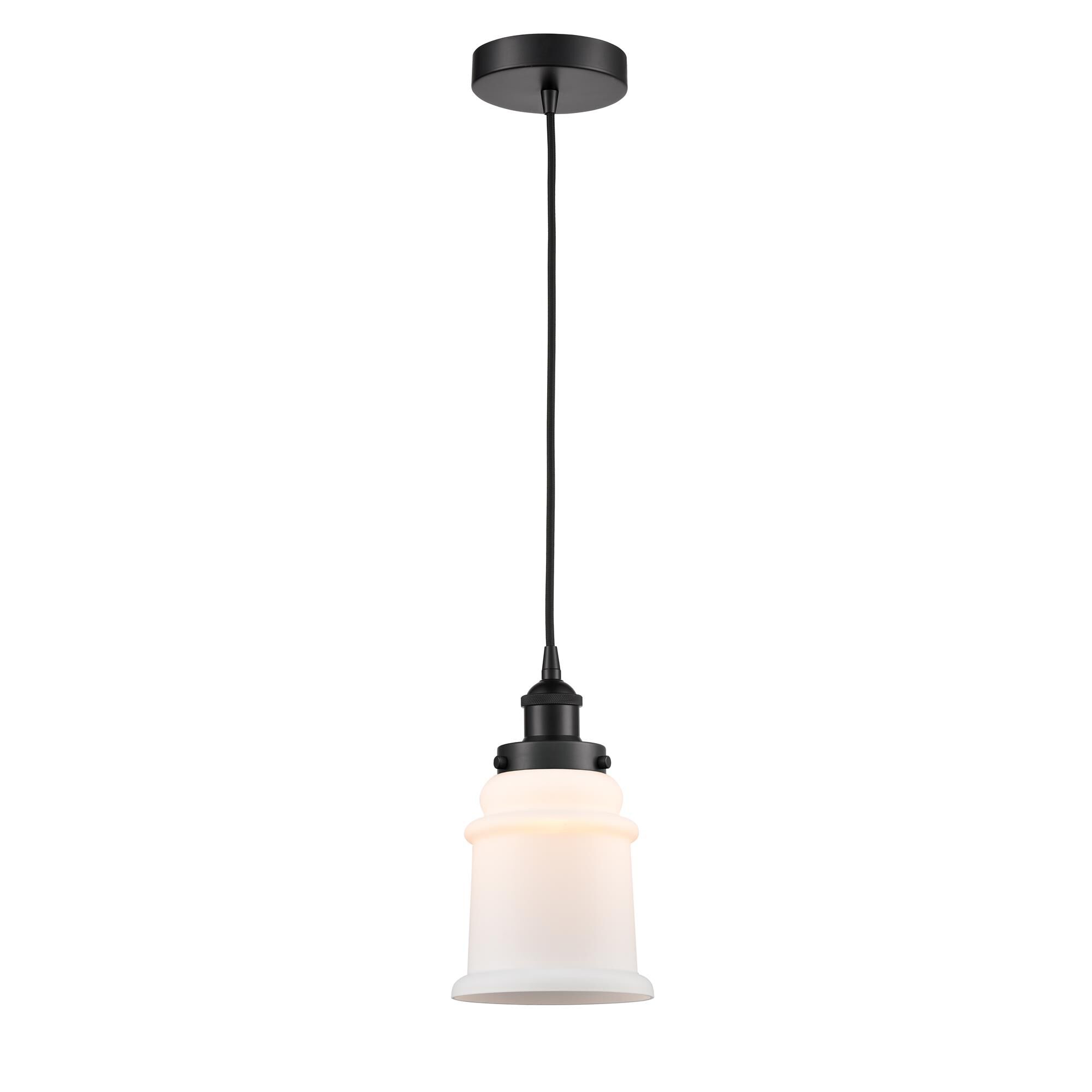 Shown in Matte Black finish and Frosted glass