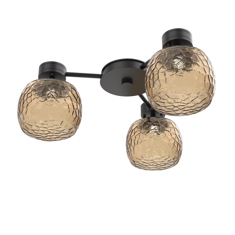Levi Wilson Vessel 24 Inch Semi Flush Mount by Hammerton Studio