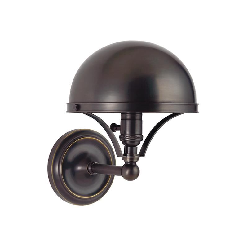 Shown in Old Bronze finish and Old Bronze shade