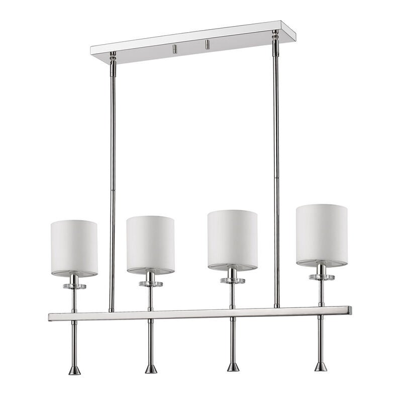 Kara 4 Inch 4 Light Linear Suspension Light by Acclaim Lighting