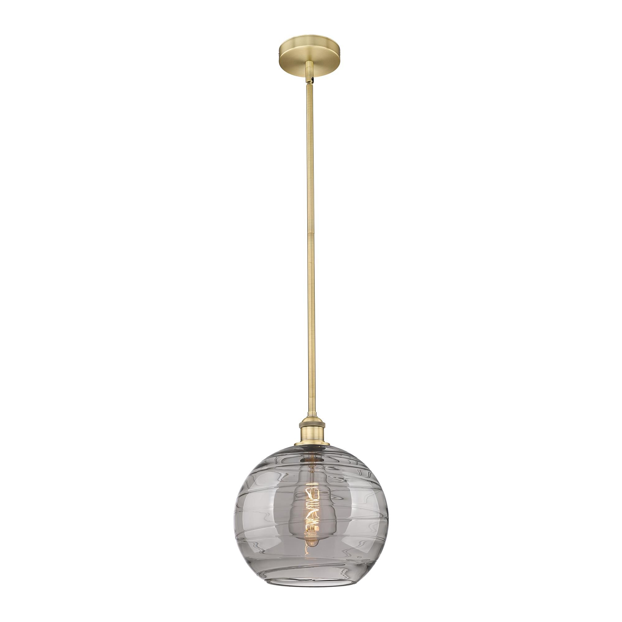 Bruno Marashlian Athens Deco Swirl Mini Pendant by Innovations Lighting