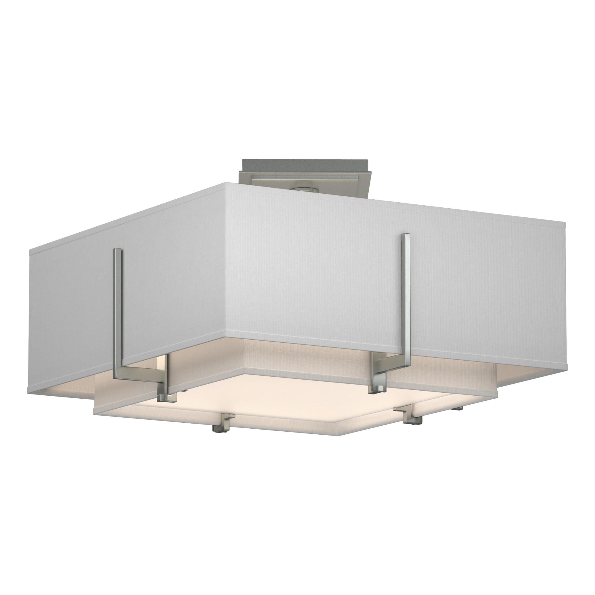 Exos 16 Inch 2 Light Semi Flush Mount by Hubbardton Forge