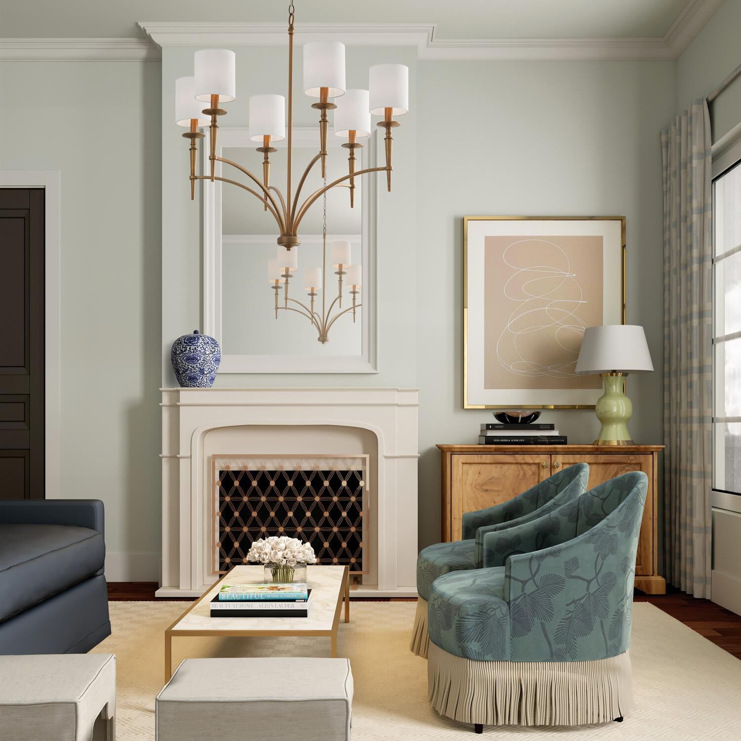 Abbie Chandelier by Capital Lighting Fixture Company