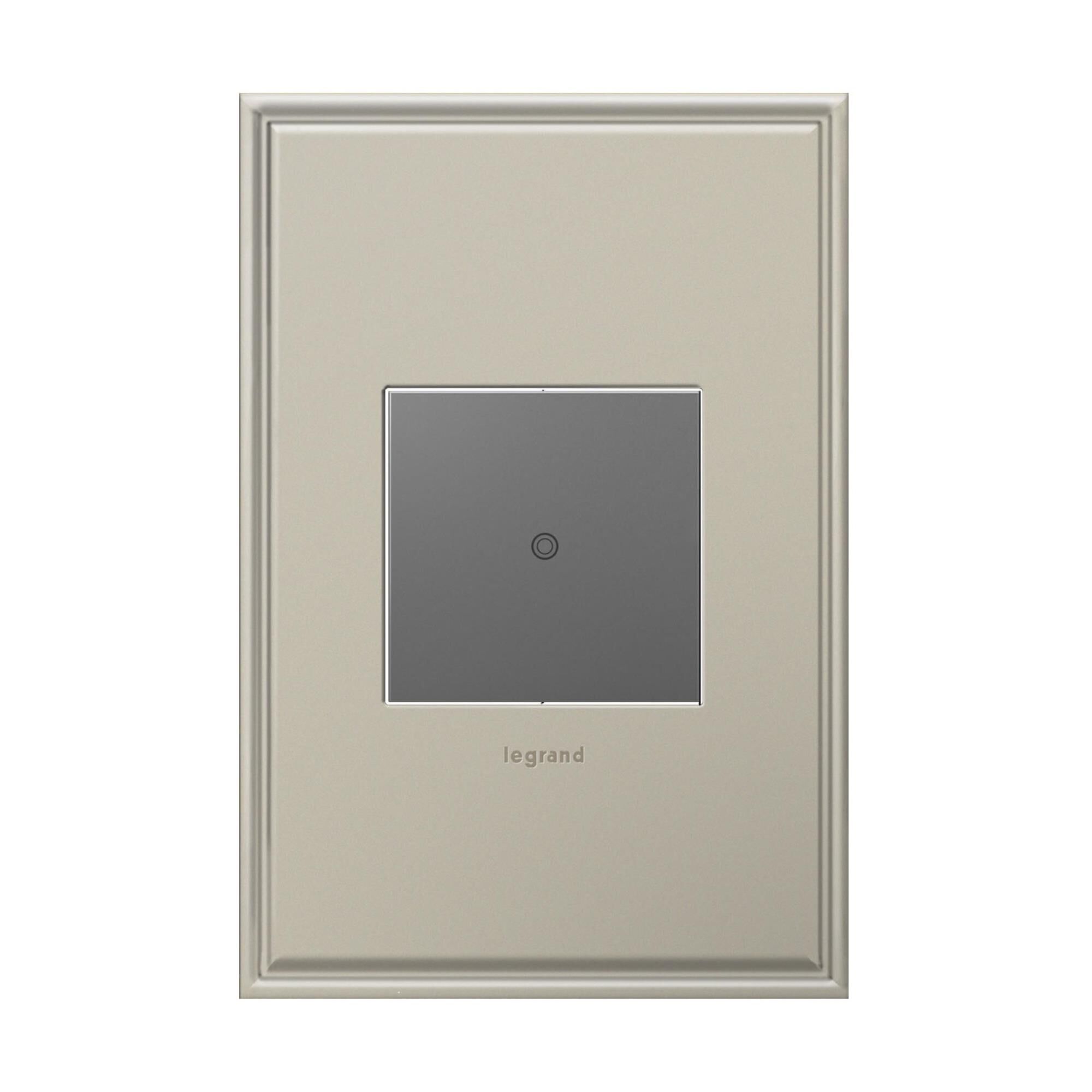 Adorne Cast Metals 1 Gang Wall Plate by Legrand