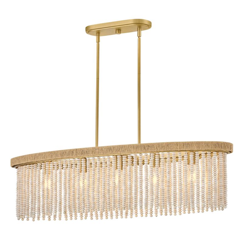 Indra Medium Linear Chandelier by Hinkley