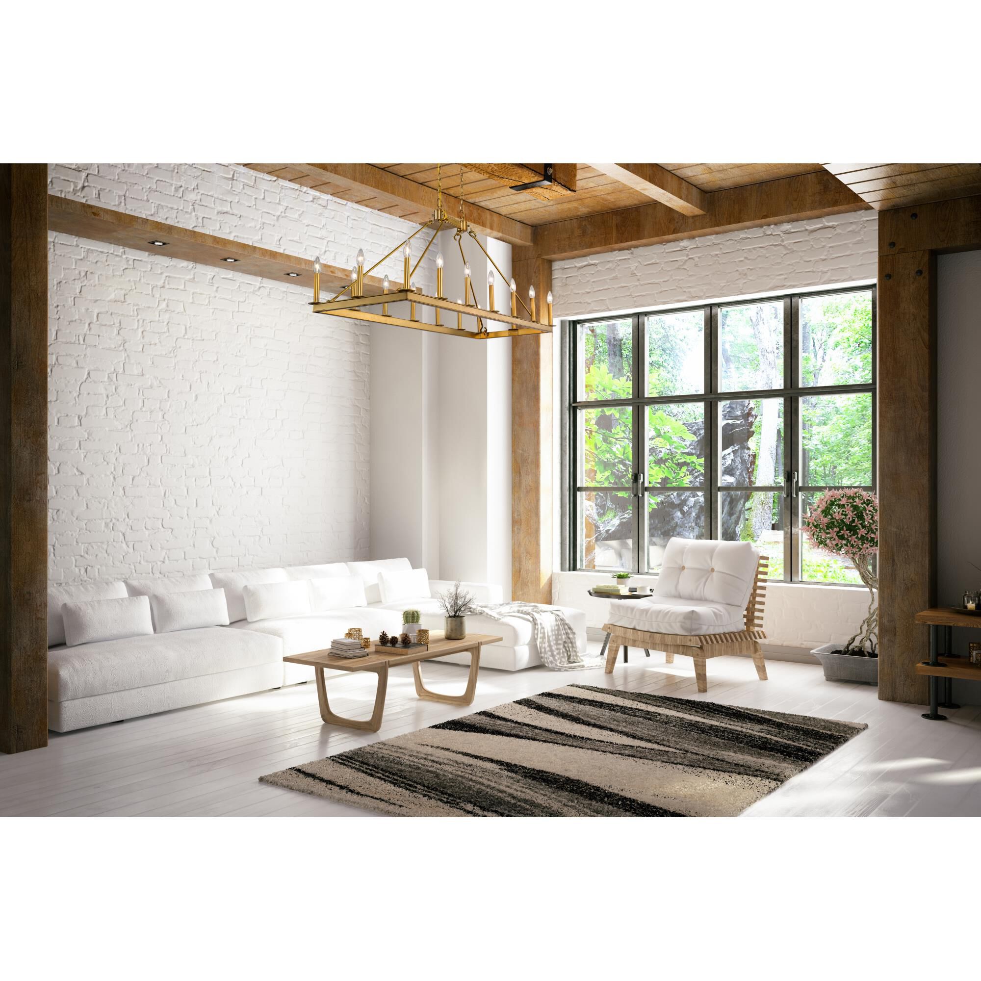 Barclay 56 Inch 16 Light Linear Suspension Light by Z-Lite