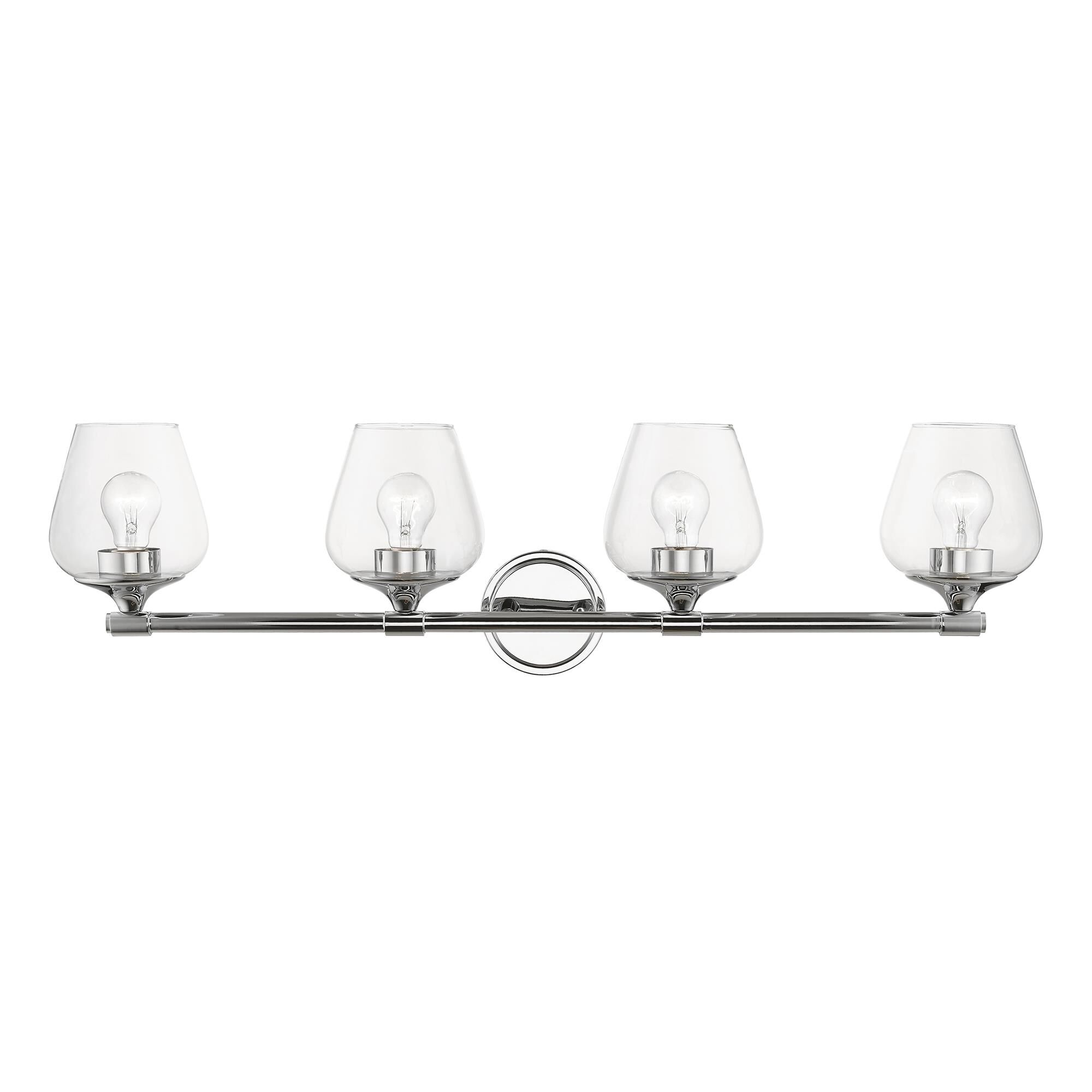 Willow 35 Inch 4 Light Bath Vanity Light by Livex Lighting