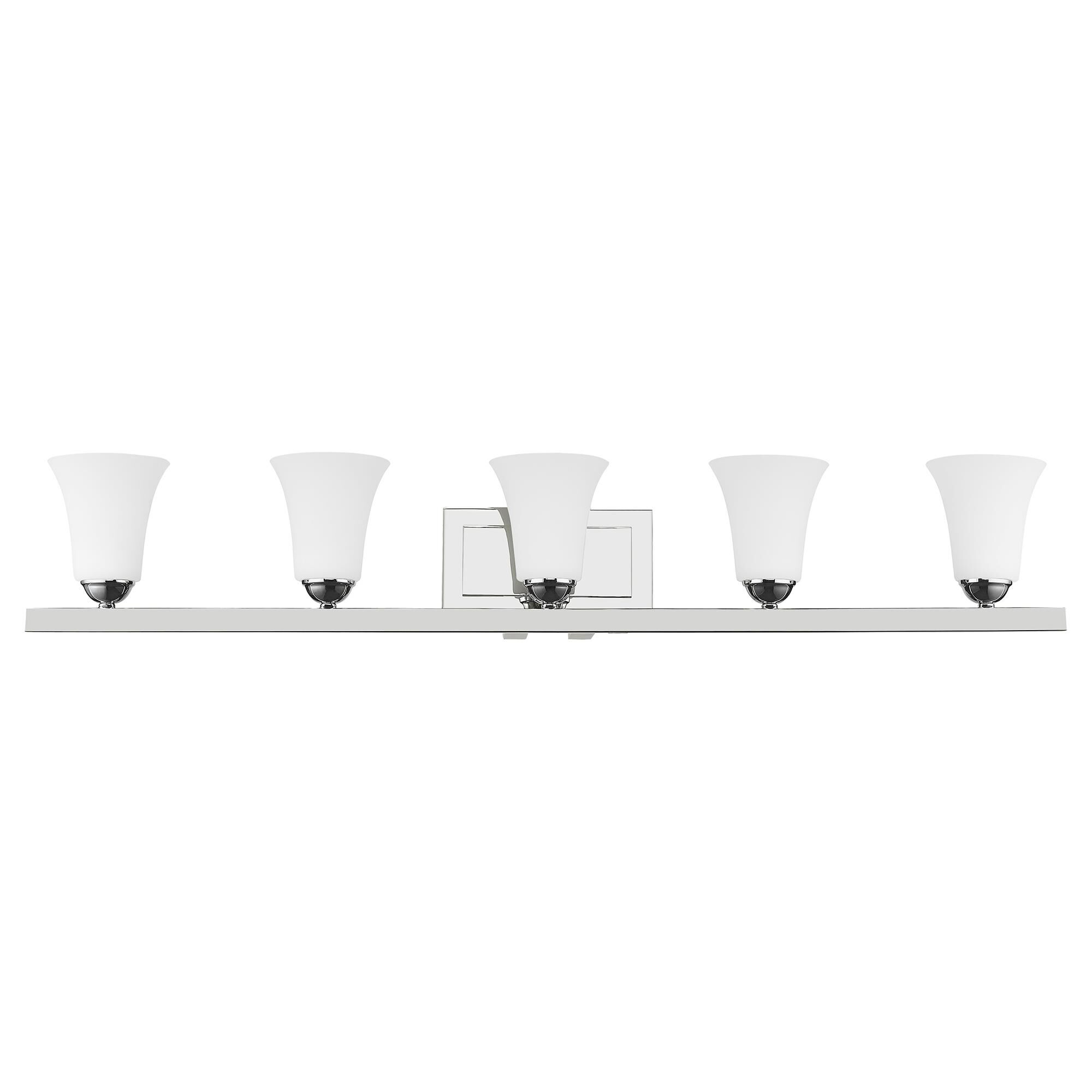 Ridgedale 43 Inch 5 Light Bath Vanity Light by Livex Lighting