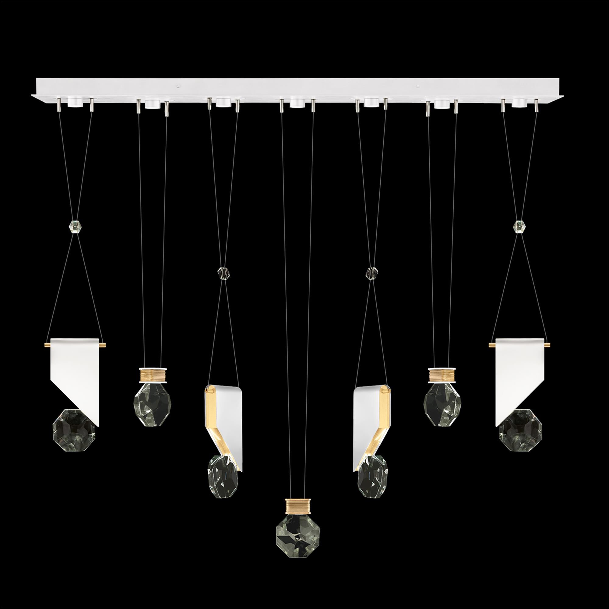 Aria 60 Inch Linear Suspension Light by Fine Art Handcrafted Lighting