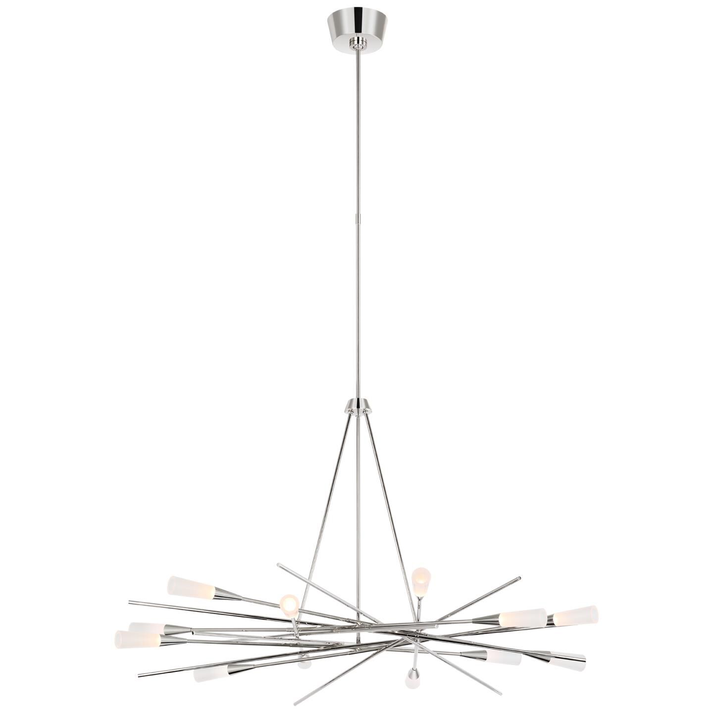 Chapman and Meyers Stellar 40 Inch Chandelier by Visual Comfort Signature Collection