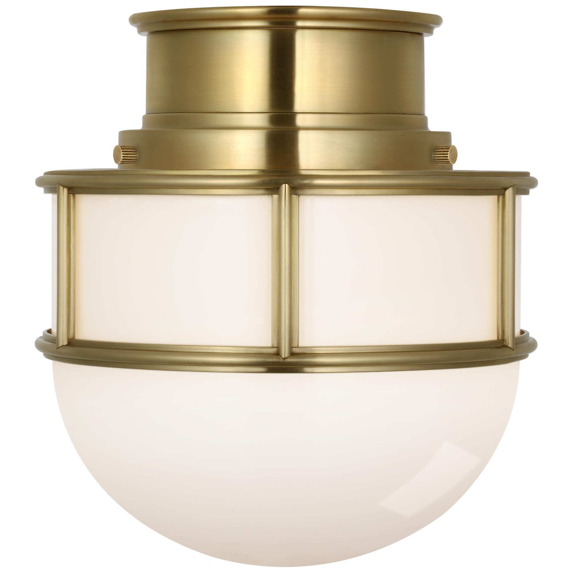 Shown in Antique-Burnished Brass finish