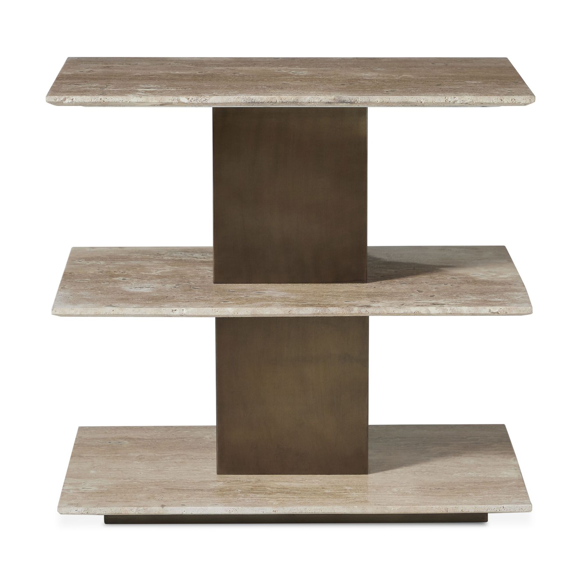 Travertini 22 Inch Accent Table,