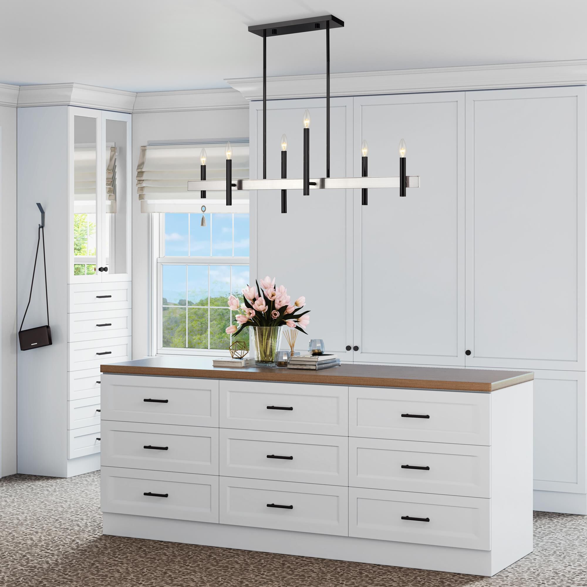 Denmark 40 Inch Linear Suspension Light by Livex Lighting